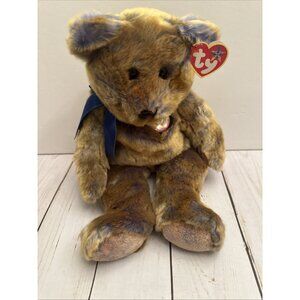 2000 Ty Beanie Buddy Clubby III the Bear 14" Plush MWMT